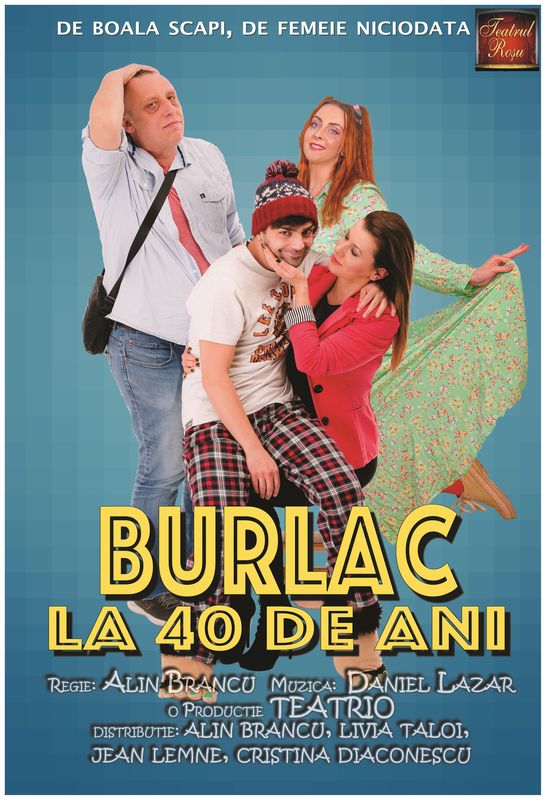 „Burlac la 40 de ani” – O comedie spumoasă, la Călărași!